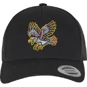 Mister tee Gorra 'Bravery Eagle' marrón / azafrán / negro / blanco