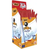 BIC Bolígrafo Cristal Soft 50 Unidades