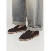 Jack & Jones Alpargatas 'JFWScherlock' marrón oscuro