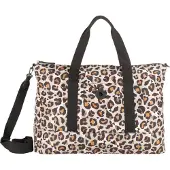 JOOP! Bolsa de fin de semana kitt / cognac / negro / blanco