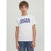 Jack & jones Junior Camiseta azul / azul noche / blanco