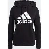 Adidas adidasSudadera con capucha Essentials Relaxed Logo S Black / White Mujer
