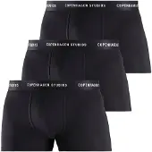 Copenhagen Studios Calzoncillo boxer negro / blanco
