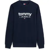 Tommy Hilfiger Sudadera 'Logo Graphic' navy / rojo / blanco