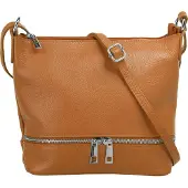 Cluty Bolso de hombro cognac