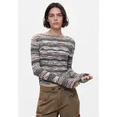 Desigual Jersey crema / gris / antracita / altrosa