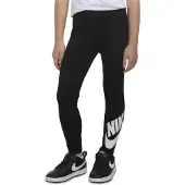 Nike Leggings 'Club' negro / blanco