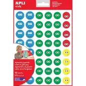 APLI Pegatinas Happy Face Ii 576 5 Unidades