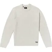 Volcom - Jerséis - Edmonder II Sweater Dirty White de Lana - Talla L - Blanco