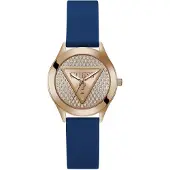 GUESS Reloj analógico marino / oro rosa