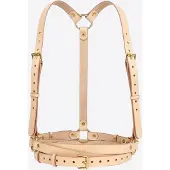 Haute Cuir Cinturón 'Double Belt Harness' piel