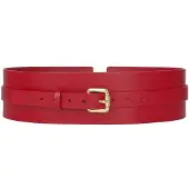 Haute Cuir Cinturón 'Athea' rojo