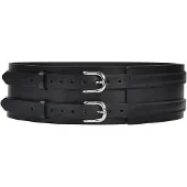 Haute Cuir Cinturón 'Patrician Wide Belt' negro