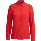 Posh Gear Blusa 'Seidenbluse Collettoseta' rojo oscuro