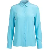 Posh Gear Blusa 'Seidenbluse Collettoseta' aqua
