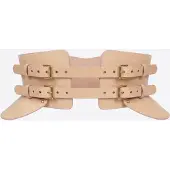 Haute Cuir Cinturón 'Peplum Maia Corset Belt' piel