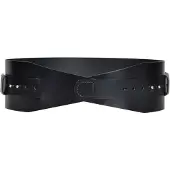 Haute Cuir Cinturón 'Calliopes Wide Belt' negro