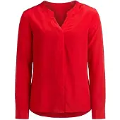 Posh Gear Blusa 'Seidenbluse Nobicetta' rojo oscuro