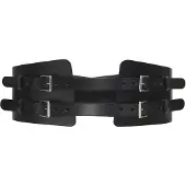 Haute Cuir Cinturón 'Maia Corset' negro
