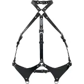 Haute Cuir Cinturón 'Rhoia' negro