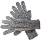 Posh Gear Guantes con dedos 'Guantibrada' gris oscuro