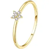 Dear Me Anillo 'Bloom Ring' oro
