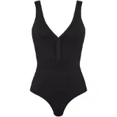 SEA LEVEL Traje de baño 'Essentials Spliced' negro