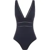 SEA LEVEL Traje de baño 'Essentials Edit' azul oscuro