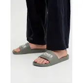 Jack & Jones Zapatos abiertos 'JFWOLLIE' oliva / blanco
