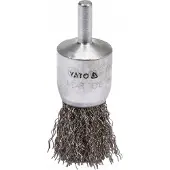 YATO YT-47496, Cepillo abrasivo, Metal, 4500 RPM, 2,5 cm, 1 unidad