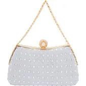 Faina Bolso de noche oro / plata