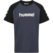 Hummel Camiseta funcional azul oscuro / negro / offwhite