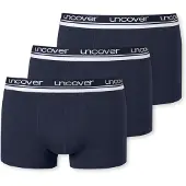 Schiesser Calzoncillo boxer azul noche / blanco