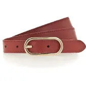 Tamaris Cinturón 'Essential Classics' oro / rojo