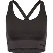 Hummel Top deportivo marrón / negro