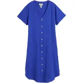 Bonprix Vestido camisero azul