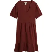 Bonprix Vestido marrón rojizo