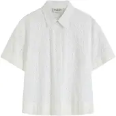 Bonprix Blusa blanco lana