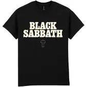 Black Sabbath Camiseta 'Logo T-Shirt' negro