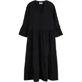 Bonprix Vestido talla grande negro