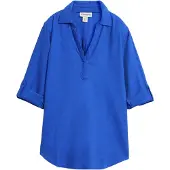 Bonprix Blusa azul oscuro