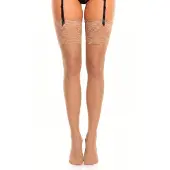Glamory Medias sin tirantes 'Luxury 20' beige