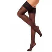 Glamory Medias sin tirantes 'Deluxe 20' negro