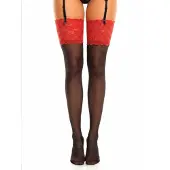 Glamory Medias sin tirantes 'Luxury 20' rojo