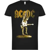 AC/DC Camiseta 'Stiff Upper Lip T-shirt' negro