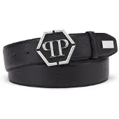 Philipp Plein Cinturón ' Hexagon ' negro