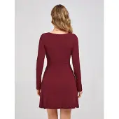 LapaPlus Vestido 'Women Dress' rojo vino