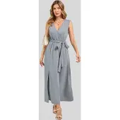 LapaPlus Vestido de verano 'Women Dress' gris