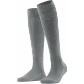 Falke Calcetines hasta la rodilla 'Family' gris moteado