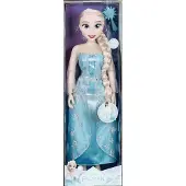 Disney Frozen Muñeca Mi Amiga Elsa Con Accesorios Frozen 80 Cm